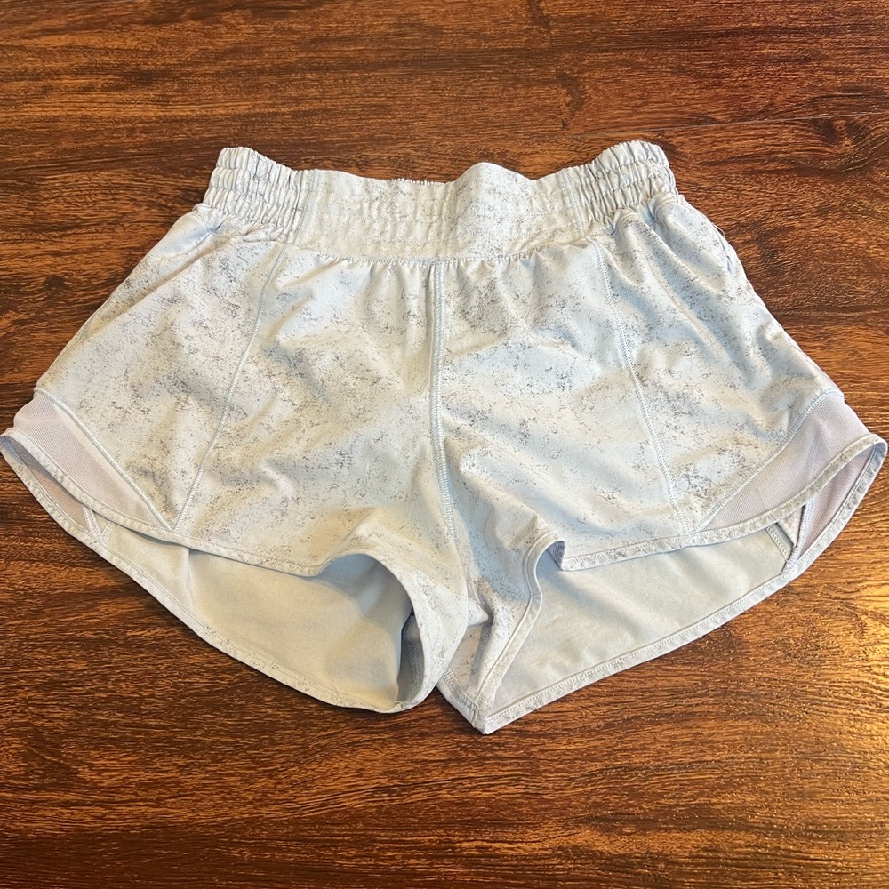 Lululemon Athletica Gray Athletic Shorts Lightweight Moisture-Wicking